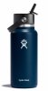 Hydro Flask WIDE MOUTH Stalowa Butelka Termiczna do Wody 940 ml z Ustnikiem / Granatowa